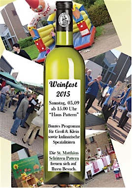Weinfest-Flyer